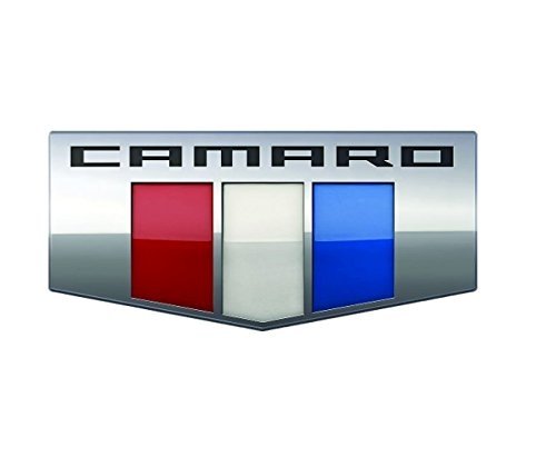 2016+ Gen 6 Camaro Emblem Metal Wall Sign (12" x 6")