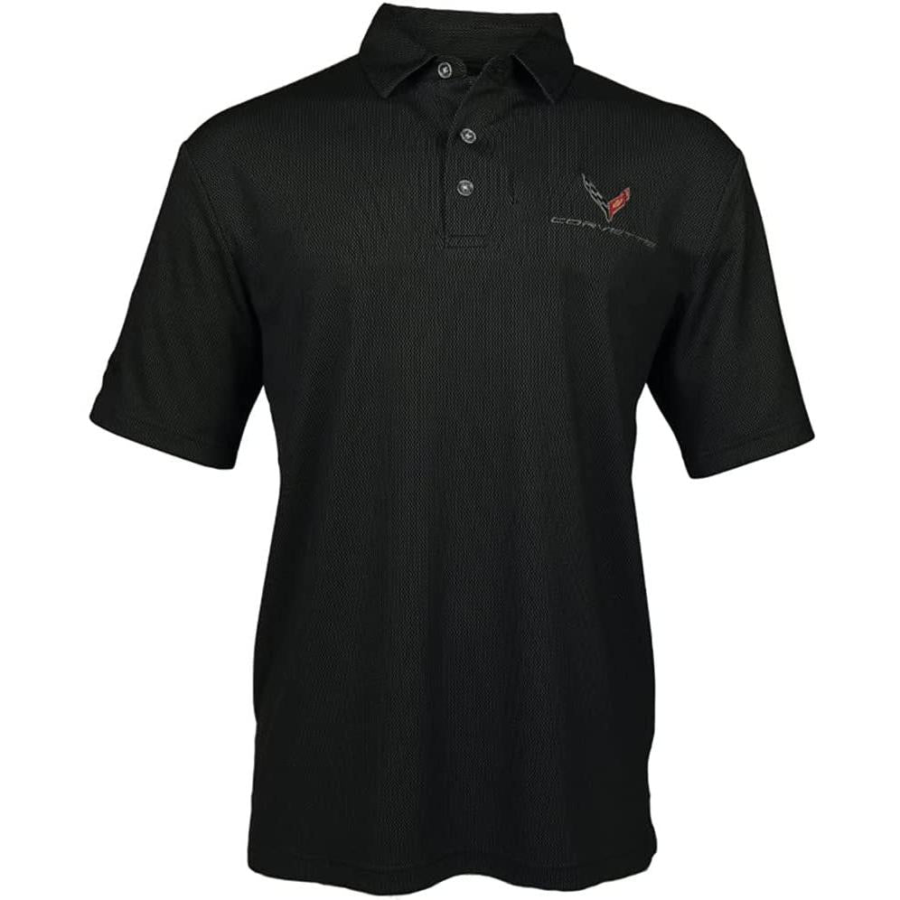 C8 Corvette Men's Polo Shirt-SR1 Performance