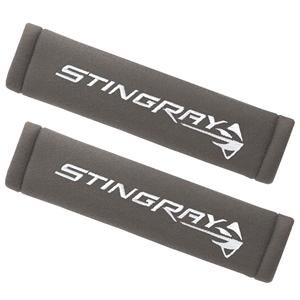 Corvette Seatbelt Harness Pad : C7 Stingray (Yellow)-SR1 Performance