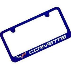 Corvette Color-Matched License Plate Frame C6 2005-2013 C6(All Colors)-SR1 Performance