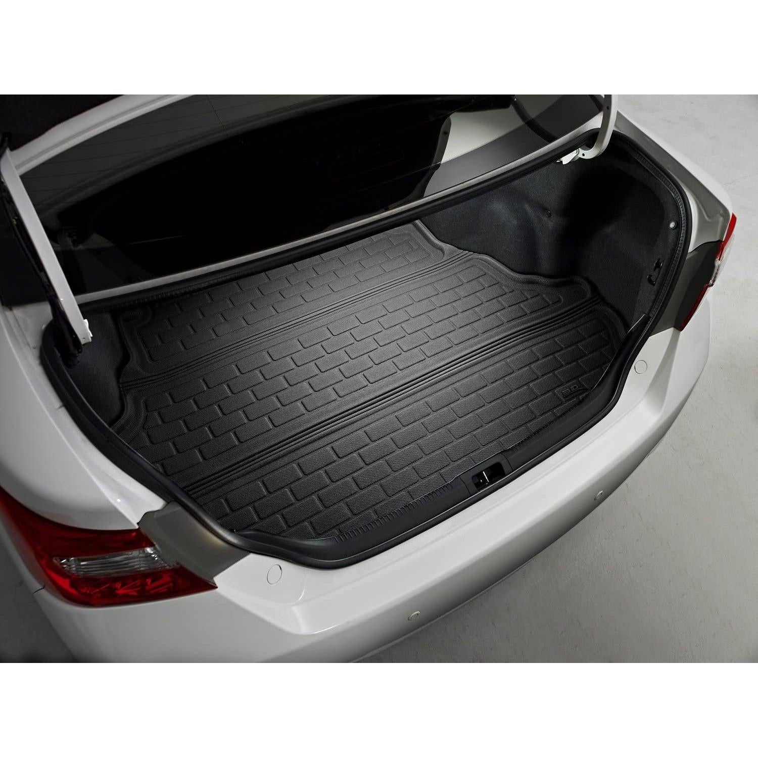 3D MAXpider - M1KA0451309 Custom Fit All-Weather Cargo Liner For Select Kia Stinger Models - Kagu Rubber (Black)-SR1 Performance