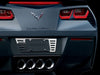 Corvette License Plate Frame - Billet Chrome C5 C6 C7