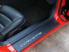 C6 Corvette Door Sill Ease/Protector - Inner Door Sill Guards - Black