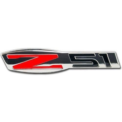 Corvette Z51 Billet Chrome Badge : C6 (1)-SR1 Performance