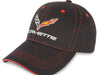 C7 Corvette Patch Hat : Black/Red