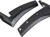 Corvette Stage 3 Front Bumper Canards for GM Splitter - Carbon Flash : C7 Z06, Grand Sport