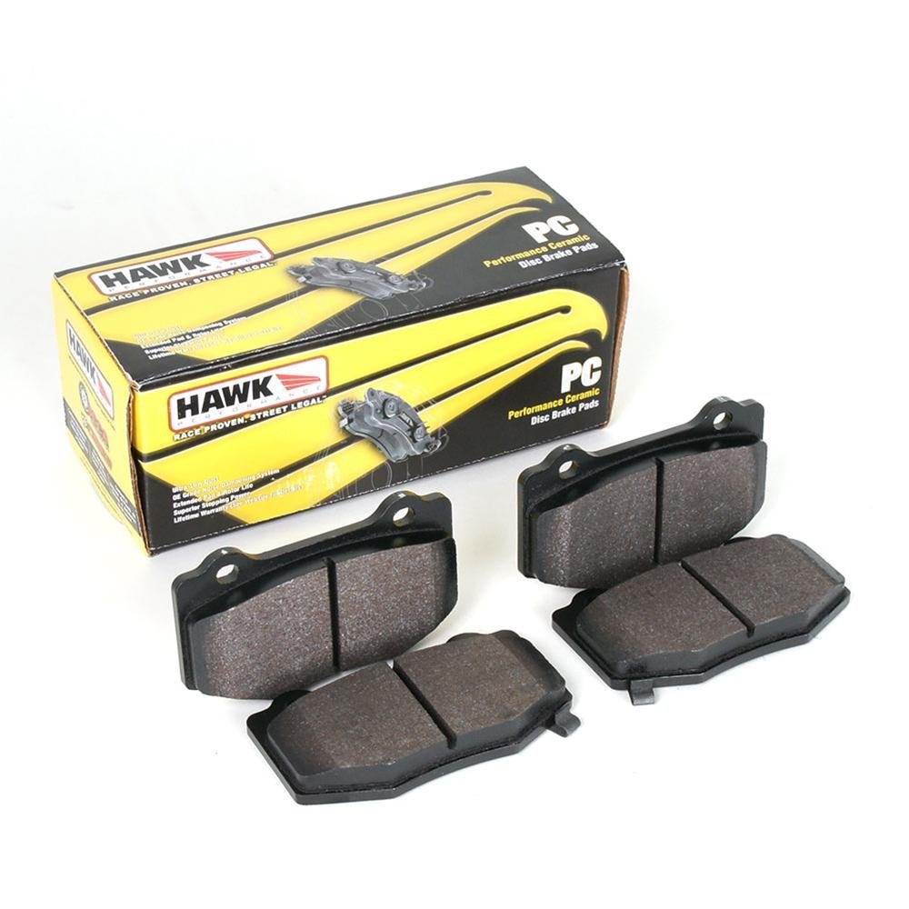 Corvette Brake Pads - Hawk Ceramic - Rear : C7 Stingray, Z51, Grand Sport, Z06-SR1 Performance