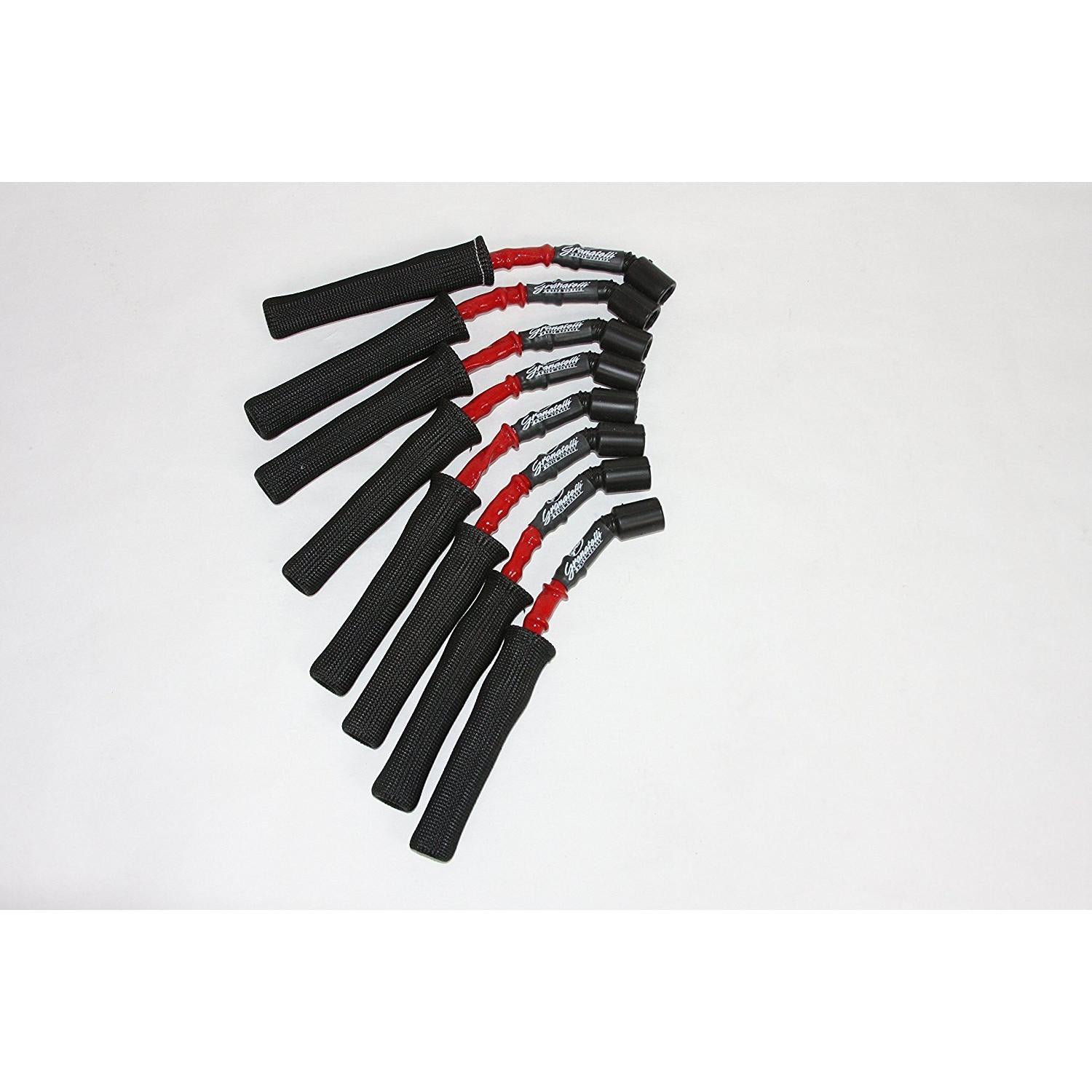 Granatelli Motorsports Spark Plug Wires Set - 8mm Red/Black : LS1,LS6, LT1-SR1 Performance