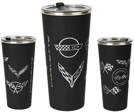 C1-C8 Corvette Generations Stainless Steel Tumbler Mug