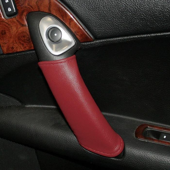 Corvette Door Handle Accent - Leather : C6,Z06,ZR1,Grand Sport-SR1 Performance