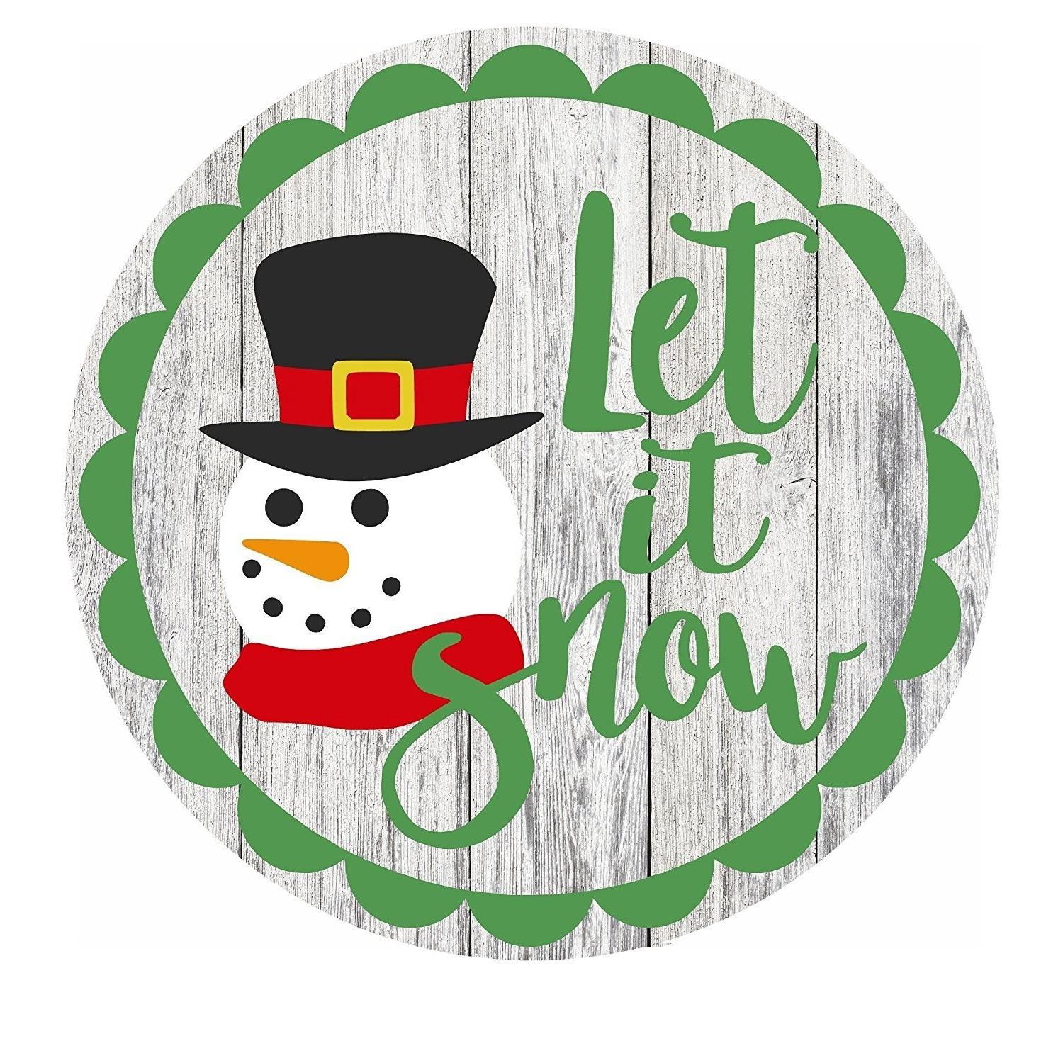 Christmas Quote Decor Metal Sign - 12" x 8"-SR1 Performance