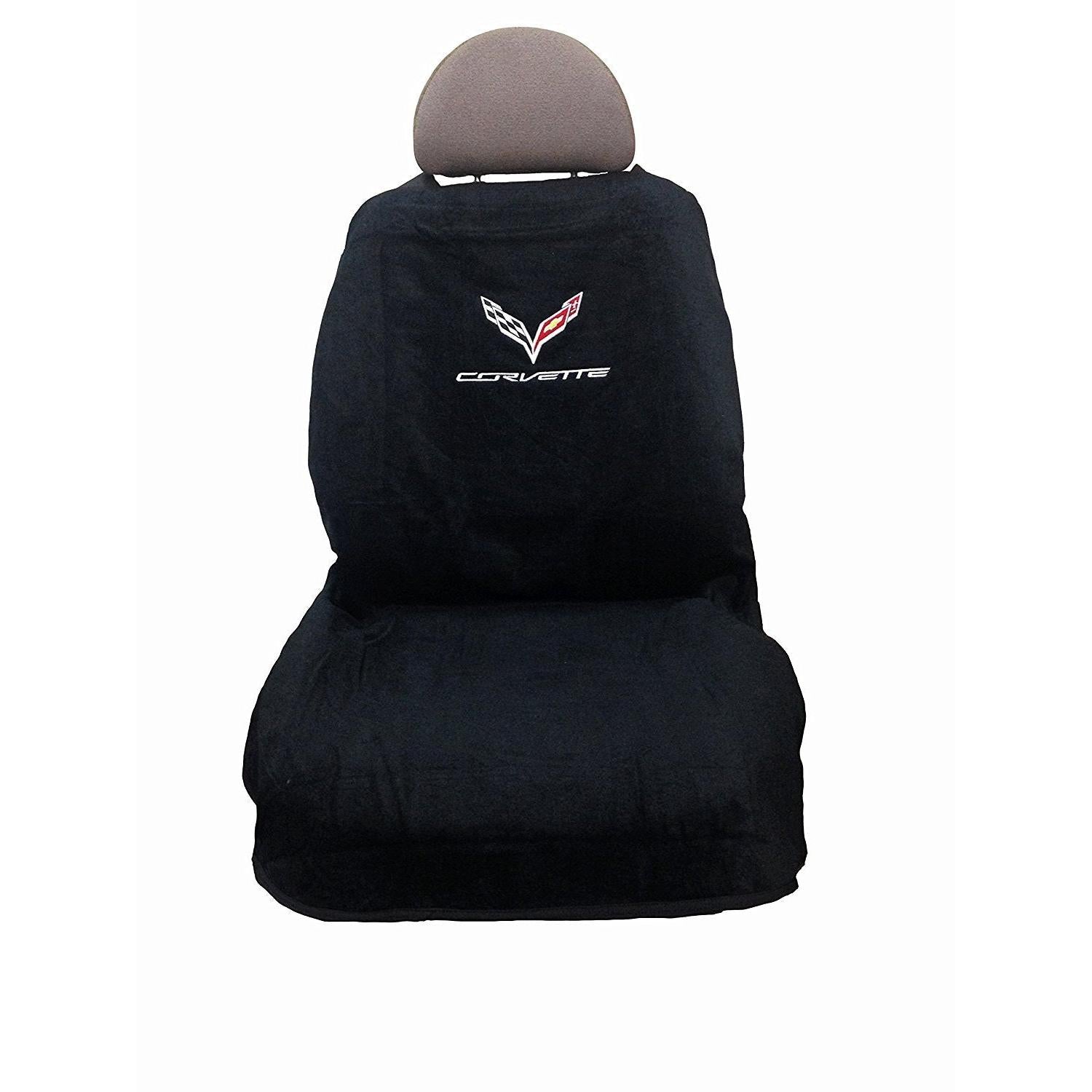 Seat Armour SA100COR7G Corvette C7 Grey Seat Protector Towel, 1 Pack-SR1 Performance