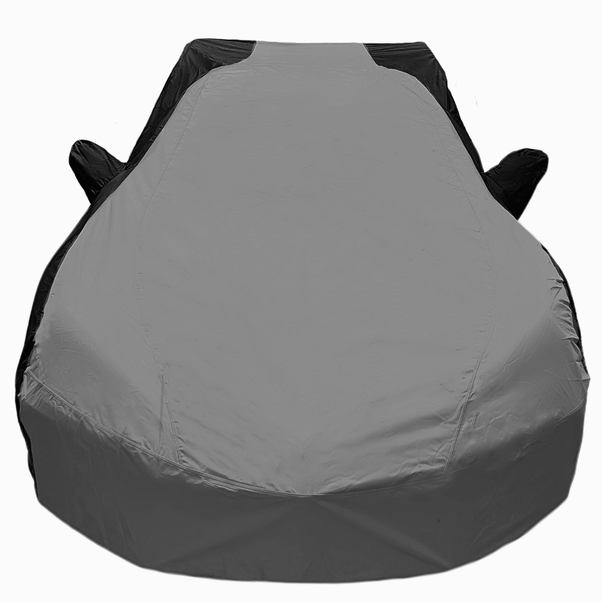 C8 Corvette Ultraguard Plus Car Cover - Indoor/Outdoor Protection (Grey/Black)