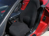 1997-2004 C5 & Z06 Corvette Stretch Satin Seat Covers - Black