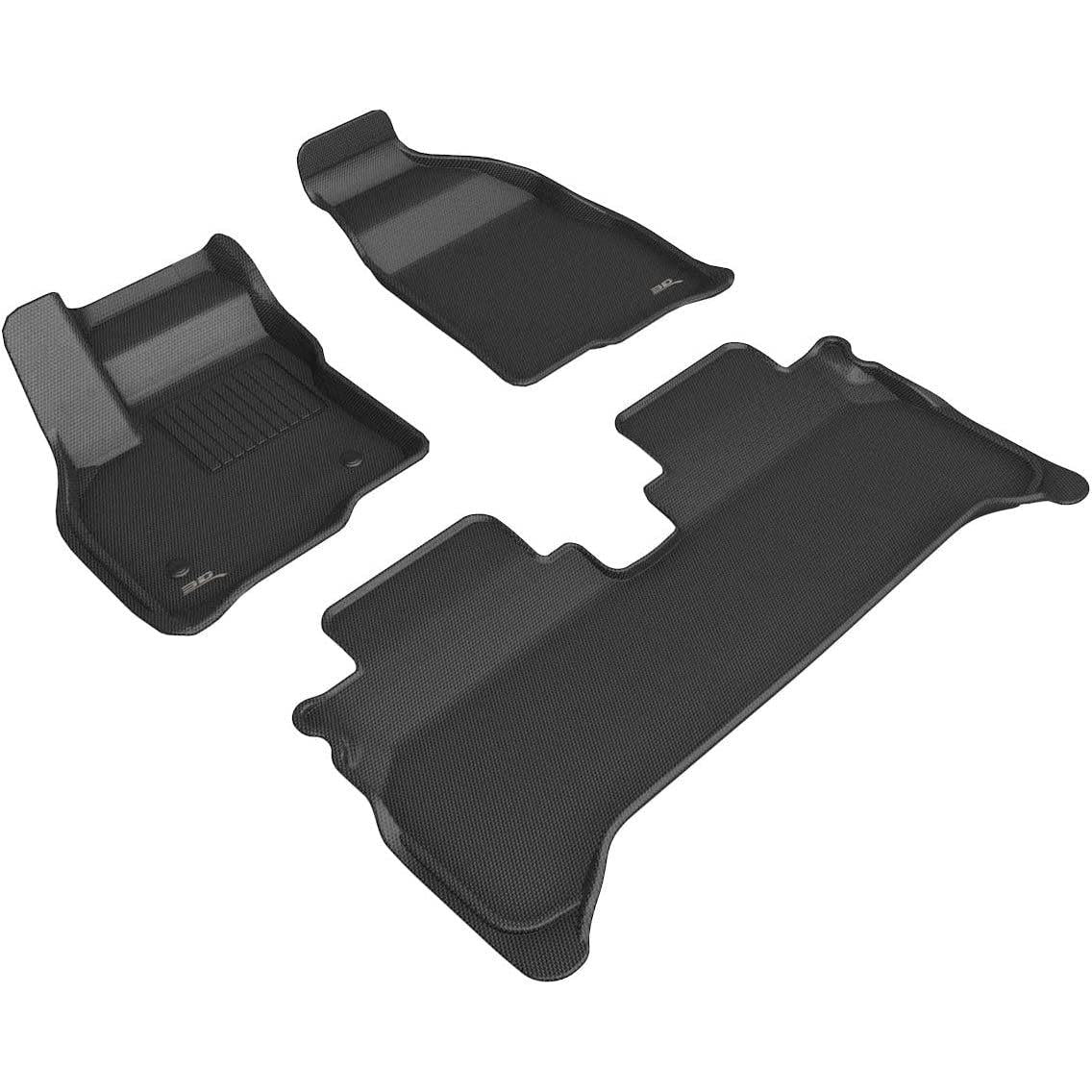 2022-2023 Chevrolet Bolt EUV 3D MAXpider Custom Fit Kagu Floor Mats (Black)-SR1 Performance
