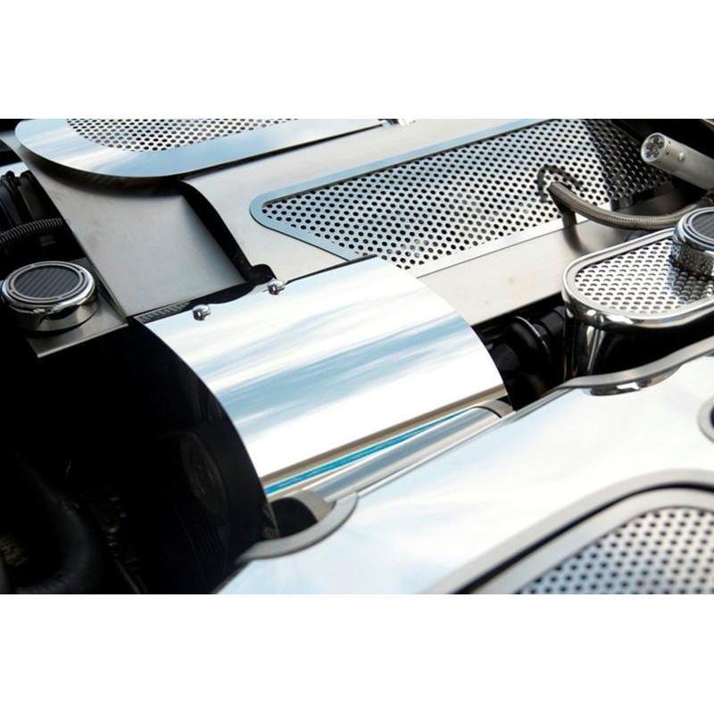 Corvette Stainless Steel Alternator Cover (97-04 C5 & Z06)-SR1 Performance