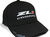 Chevy Camaro ZL1 Hat with Carbon Fiber Accent - Adjustable Chevrolet Cap