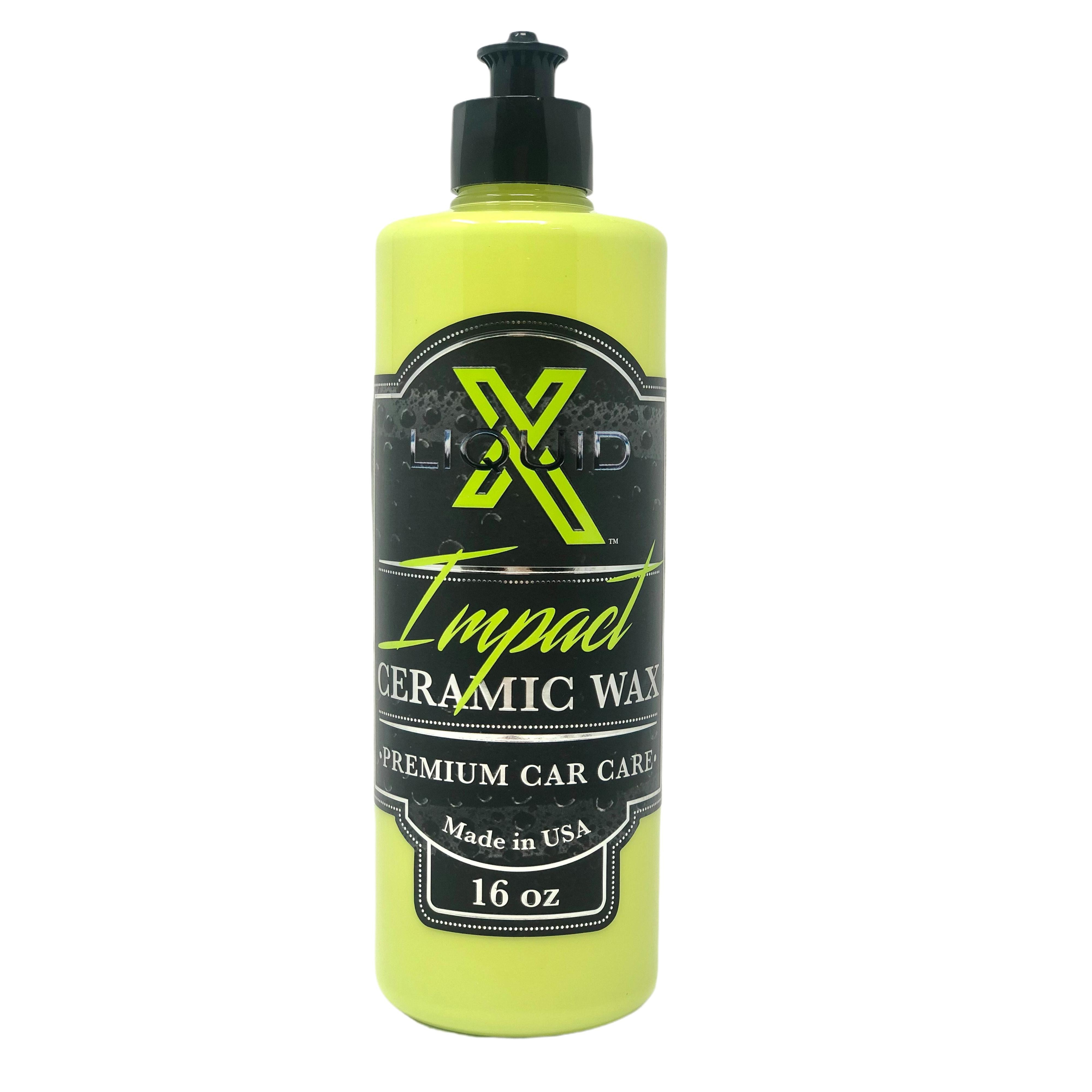 Liquid X Impact Ceramic Wax - 16oz - Hydrophobic Top Coat Lasts 12 Months-SR1 Performance