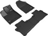 2016-2022 Honda Passport/Pilot 3D MAXpider Kagu 2 Rows Floor Mats - Black