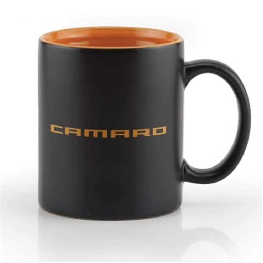 Camaro Spice Coffee Mug - Black Matte/Spice