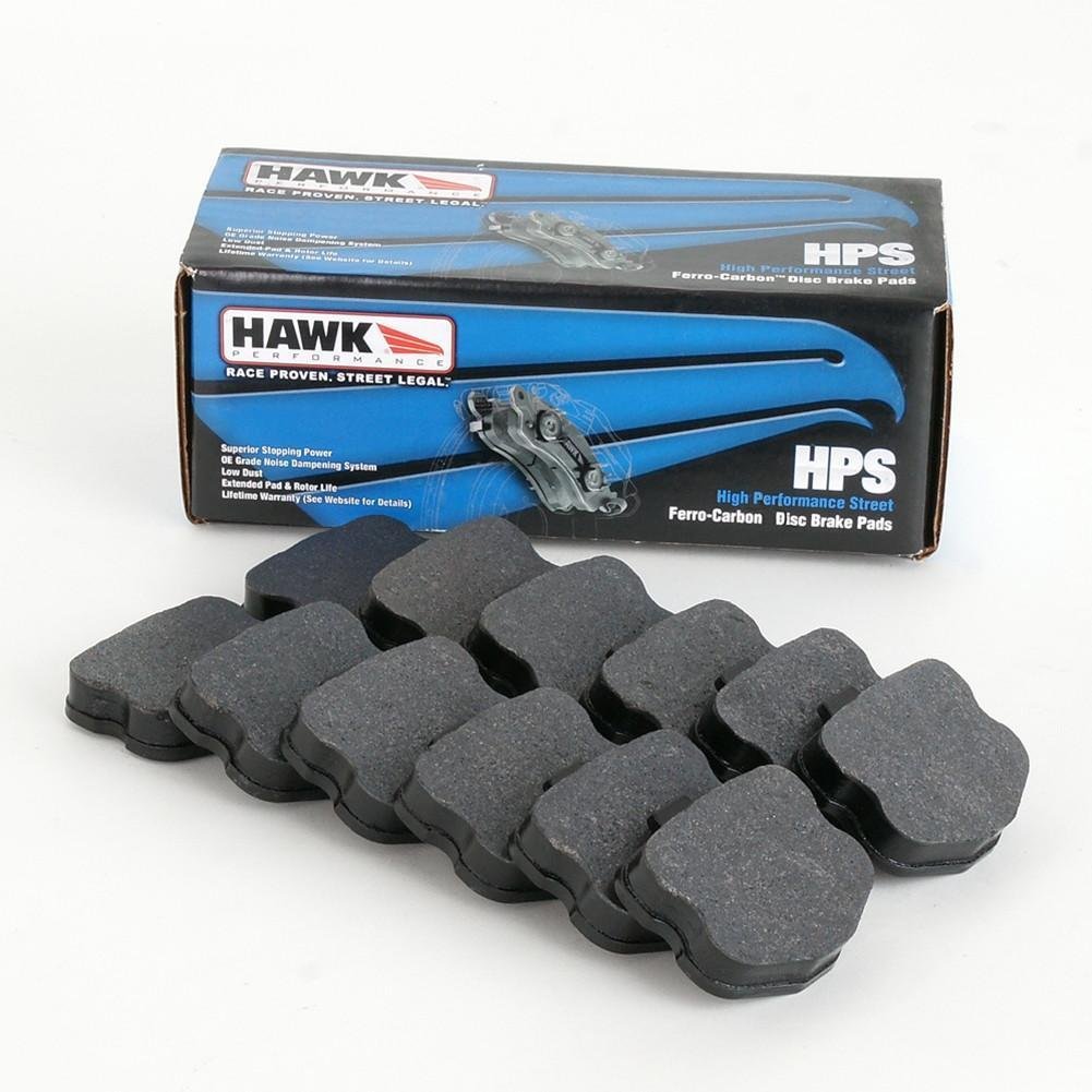 Corvette Brake Pads - Hawk HPS (Street) Front Original Multi-Piece