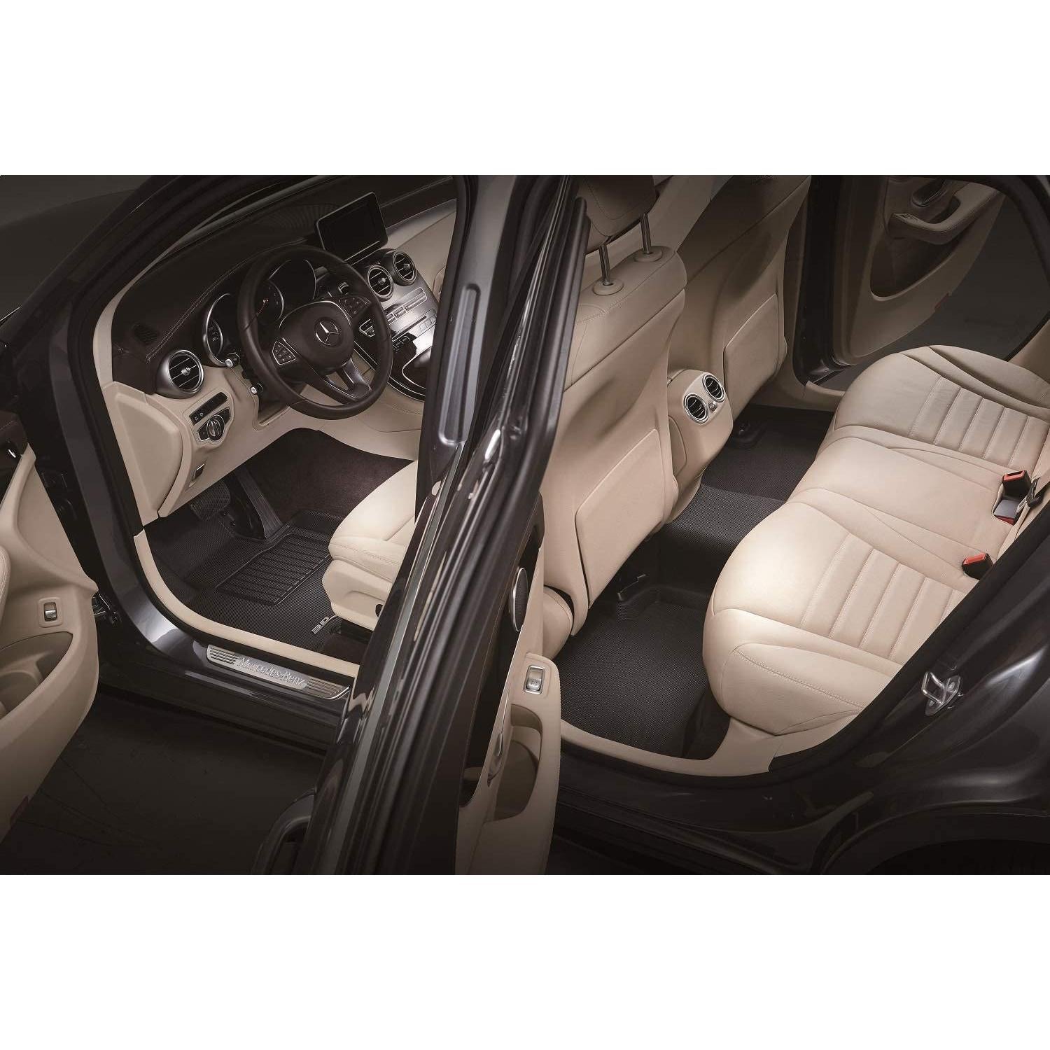 3D MAXpider Complete Set Custom Fit All-Weather Floor Mat-SR1 Performance