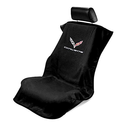 Seat Armour SA100COR7G Corvette C7 Grey Seat Protector Towel, 1 Pack-SR1 Performance