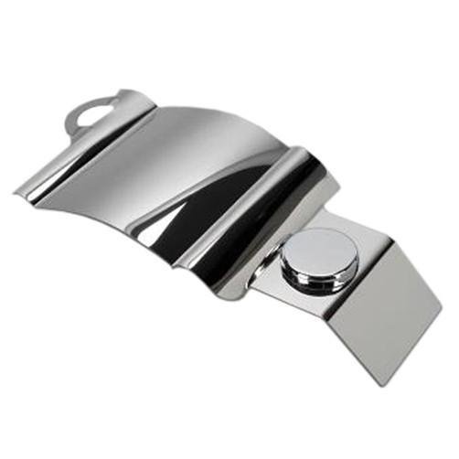 Corvette Throttle Body Cover - Polished Stainless Steel : 2008-2013 C6 & Grand Sport