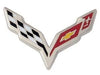 C7 Corvette Stingray Lapel Pin : Crossed Flags