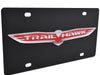 Eurosport Daytona, Inc. Carbon Steel License Plate- Trailhawk Badge