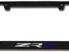 C7 Corvette Black License Plate Frame w/ ZR1 Script