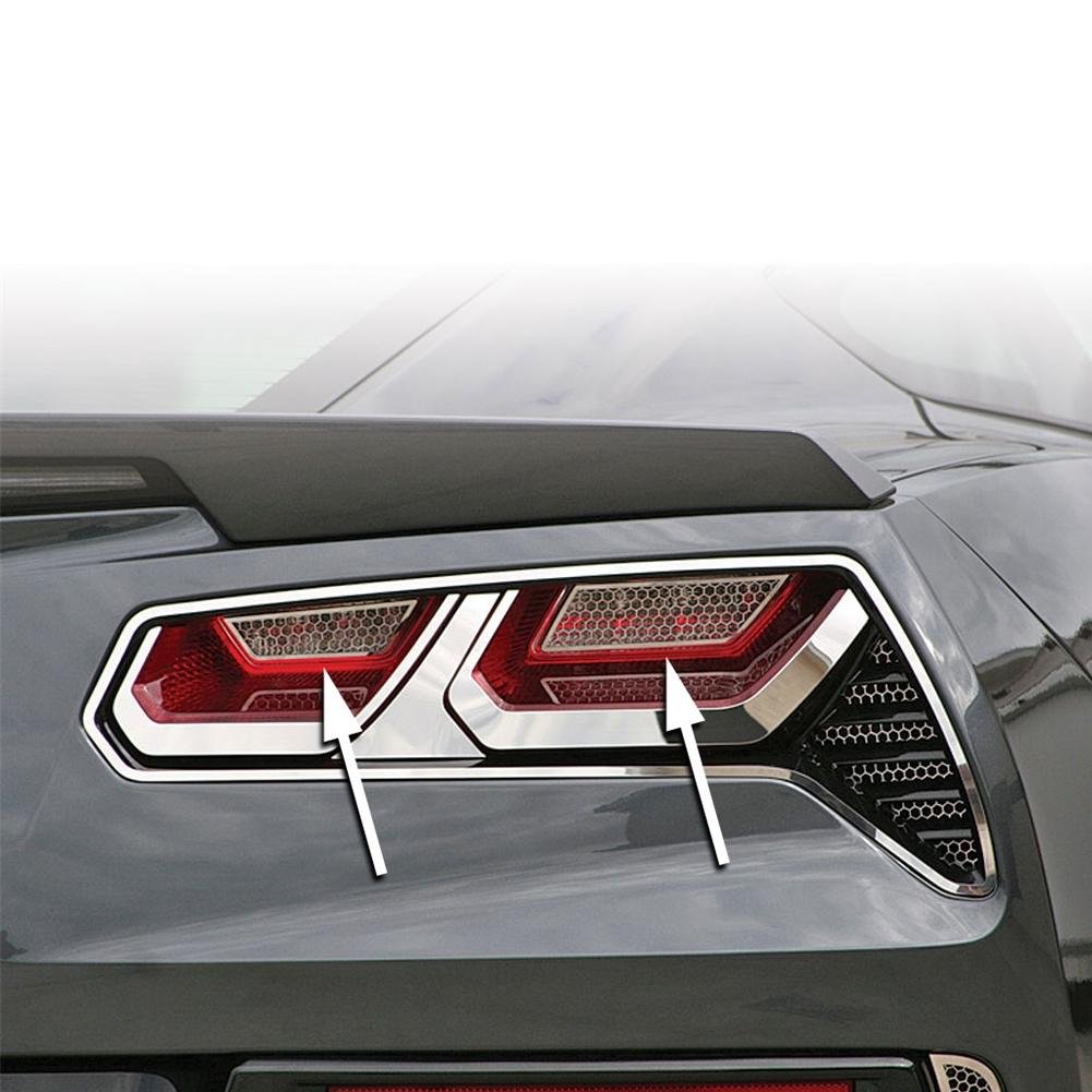 C7 Corvette Stingray Matrix Back-Up Light Grilles