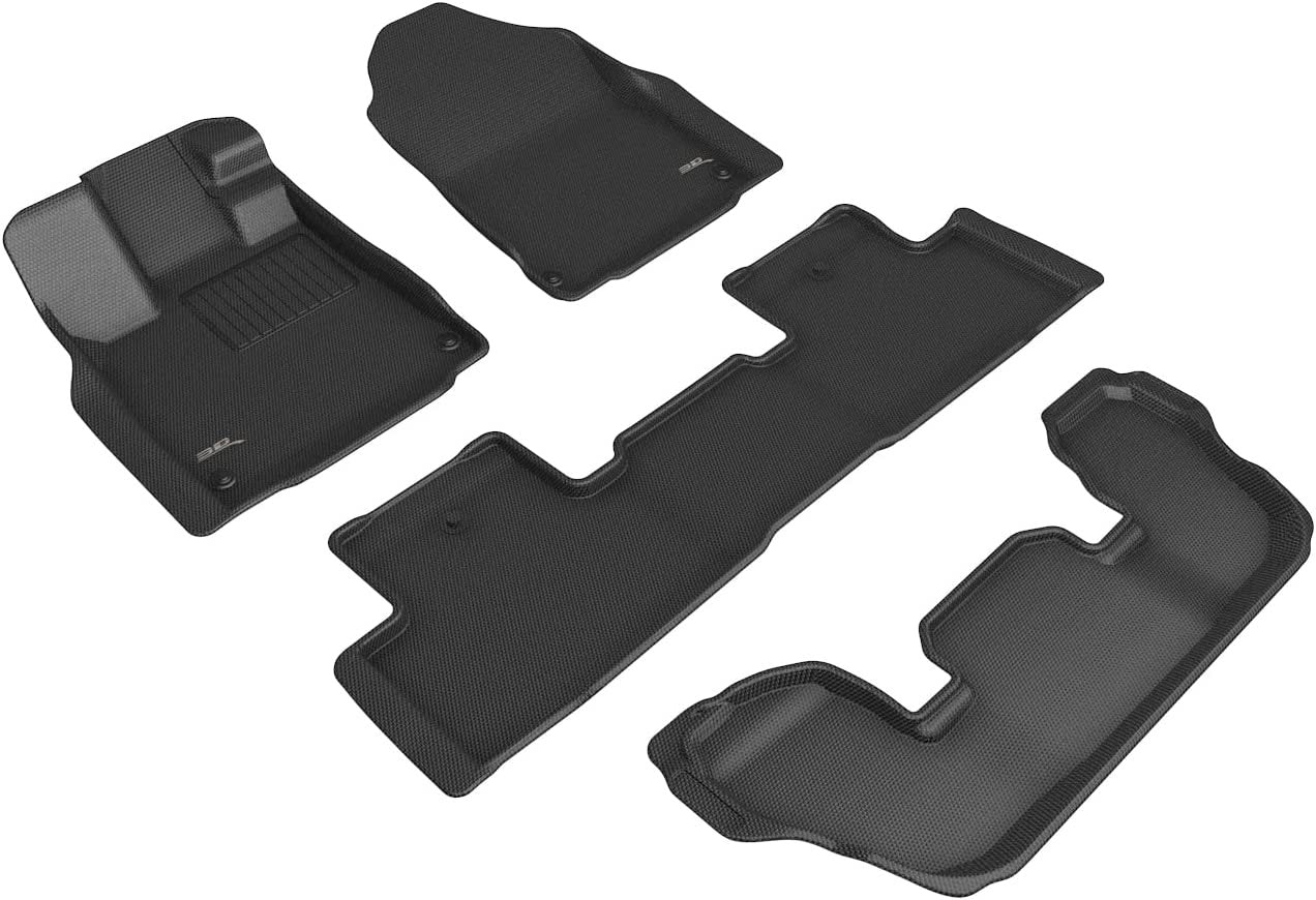 2022-2023 Acura MDX 3D MAXpider Custom Fit All Weather Floor Mats - Black