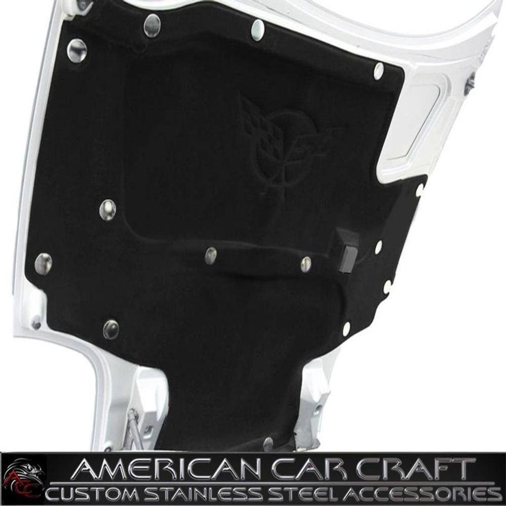 Corvette Hood Liner Fasteners 15 Pc. Kit - Chrome Look : C5,C6,Z06,ZR1,Grand Sport-SR1 Performance