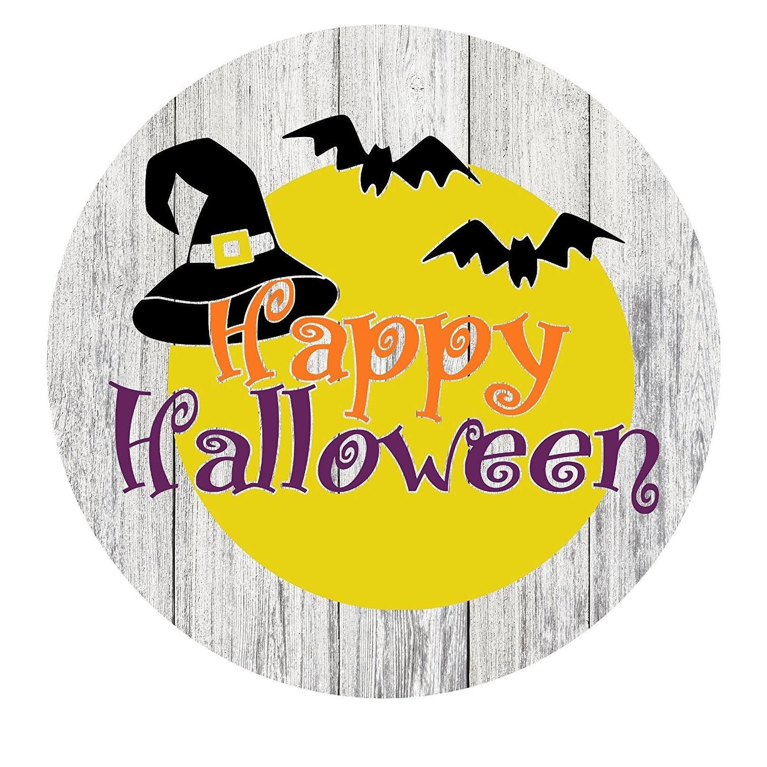 Halloween Spooktacular Rustic Metal Sign - 12" x 8"