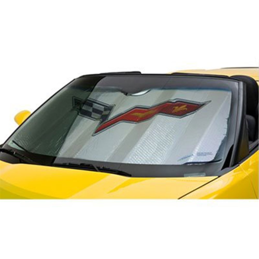 C6 Corvette Folding Sunshade - Insulated Windshield Shade