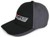 C7 Z06 Corvette Carbon Fiber Look Baseball Hat : Black