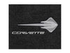 C7 Corvette Stingray Cargo Mat Convertible - Lloyds Mats Black w/ Silver Stingray Emblem & Corvette Script