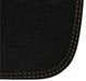 C7 Corvette Floor Mats - Black w/Stingray Logo and Tan Border Stitching