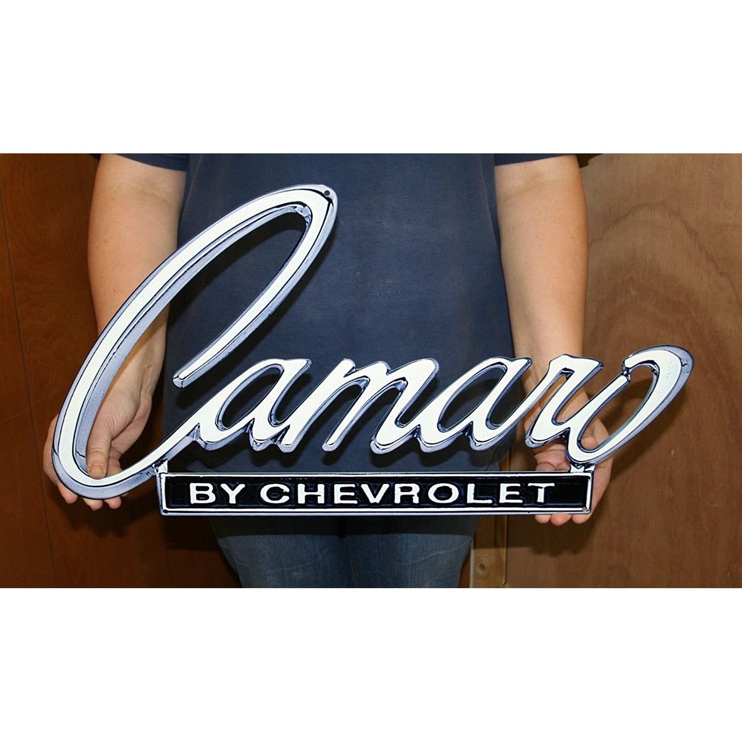Chevrolet Camaro Metal Sign 1968-69 Header Deck 24" x 13"-SR1 Performance