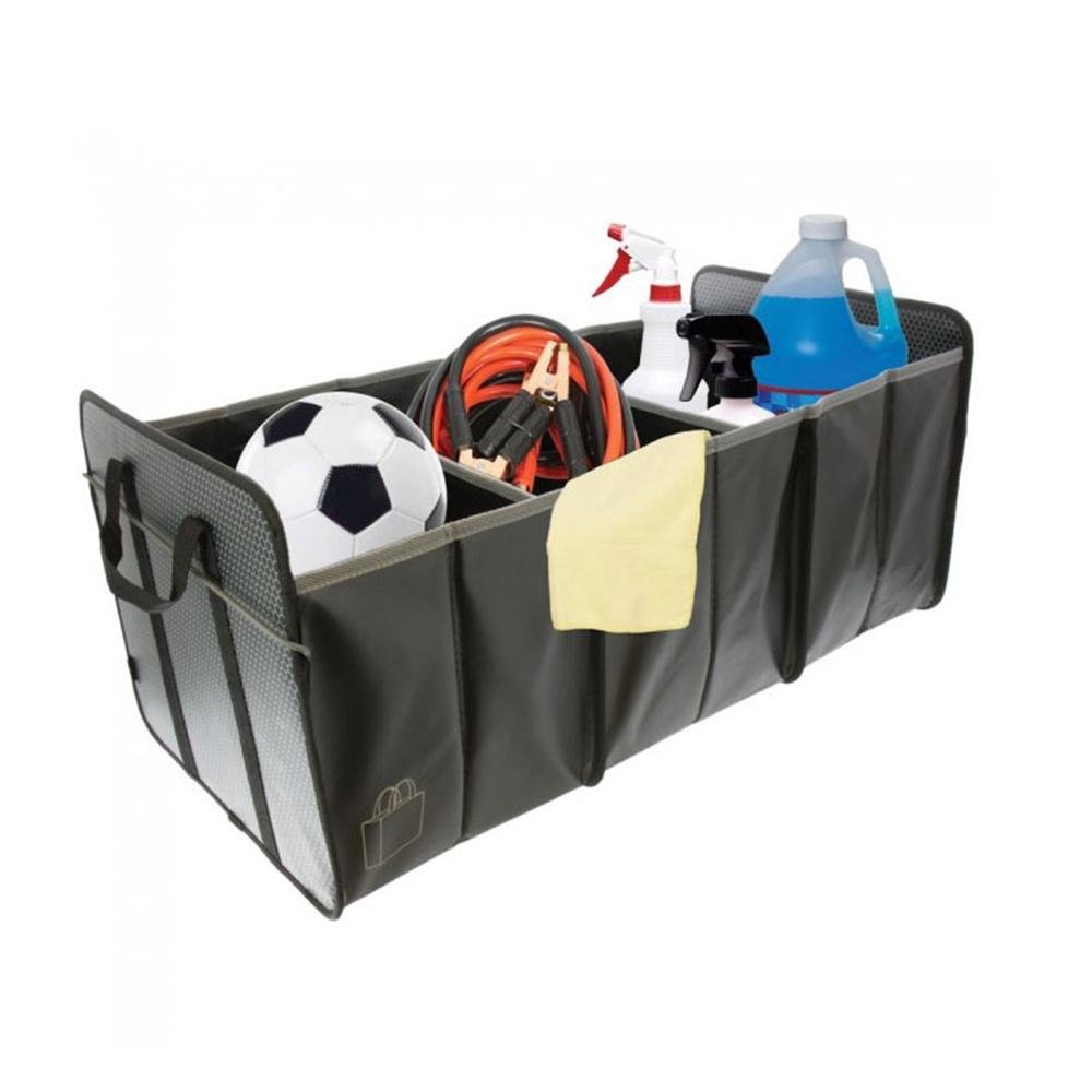 C7 Corvette Trunk Caddy Collapsible with Crossed Flags Logo