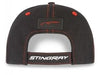 C7 Corvette Patch Hat : Black/Red