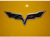 2005-2013 C6 Corvette Emblem Blackout Overlay - Set of 2