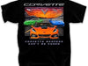 C7 Corvette Madness Can't Be Cured Tee Shirt - Black