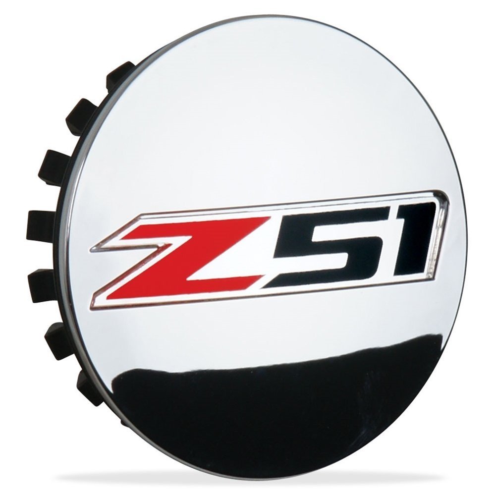 C7 Corvette Z51 Center Cap 2014 Chrome (Each)