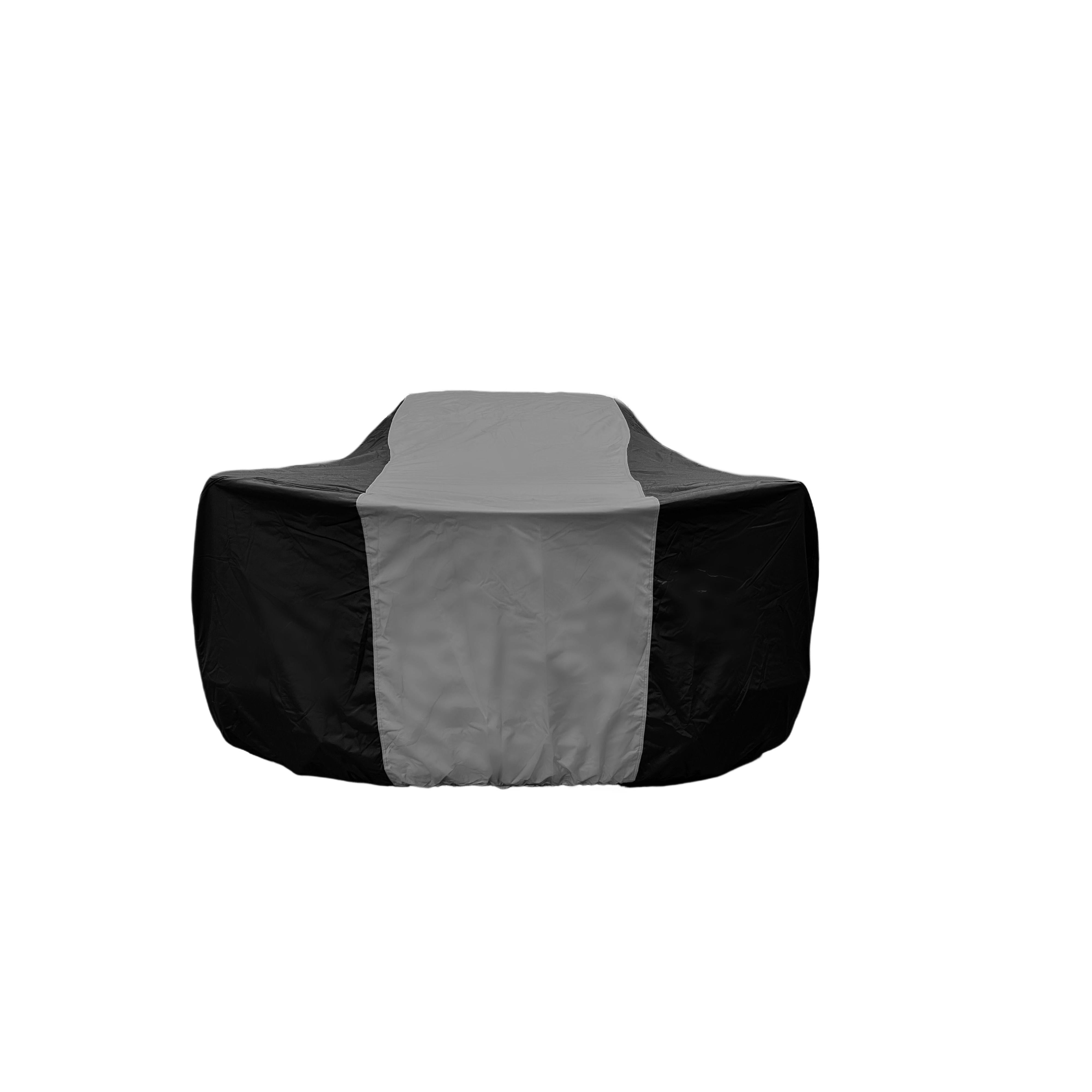 C8 Corvette Ultraguard Plus Car Cover - Indoor/Outdoor Protection (Grey/Black)