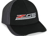 C7 Z06 Corvette Carbon Fiber Look Baseball Hat : Black