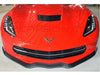 C7 Corvette Stingray GTX Front Splitter - Fiberglass