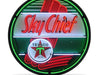 Texaco Sky Chief Neon Sign in a Metal Can : 36in