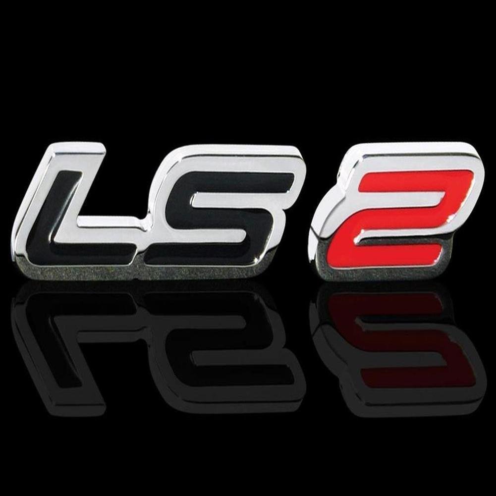 LS2 Billet Chrome Badge